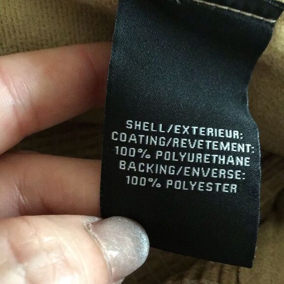 7 For All Mankind Faux Leather Square Neck Puff Sleeve Top - Picture 4 of 5